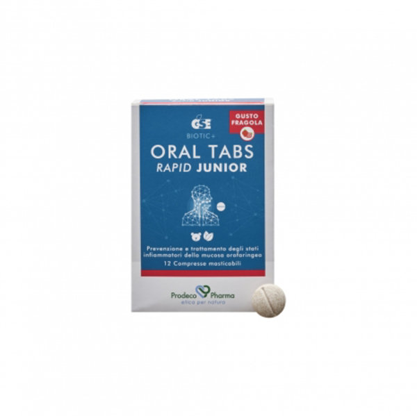 Oral tabs rapid junior 12 compresse masticabili
