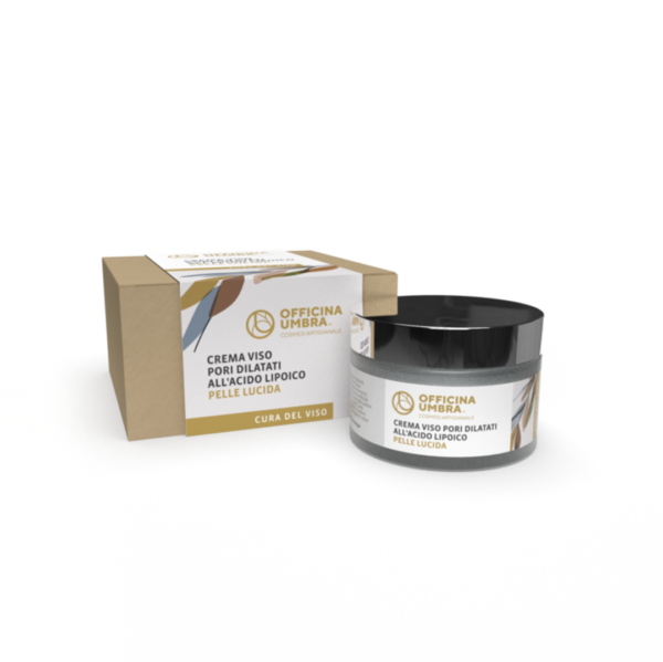 Crema viso pelle lucida acido lipoico 50 ml