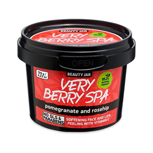 Beauty jar very berry spa peeling viso e labbra