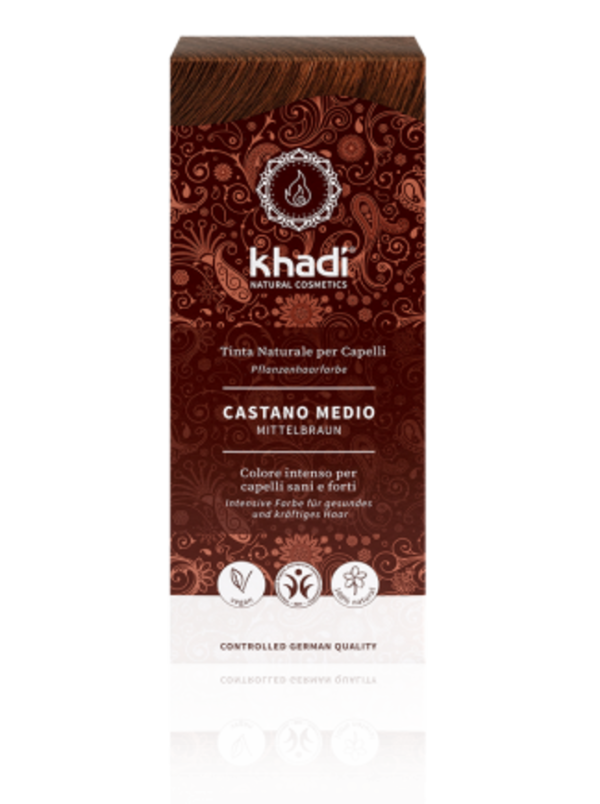 Tinta naturale castano medio 100g