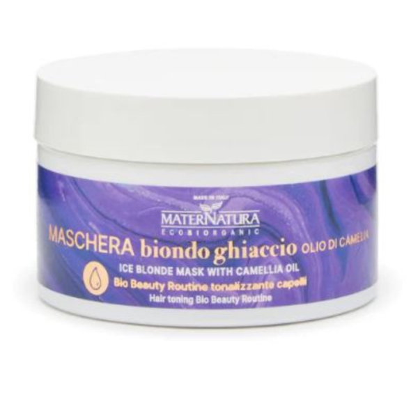 Maschera capelli biondo ghiaccio all'olio di camelia 200 ml