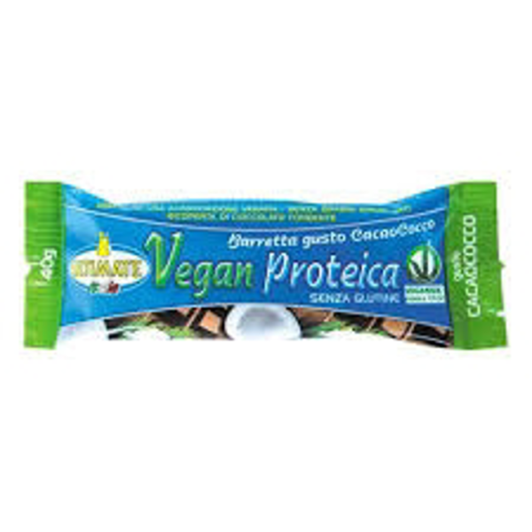 Barretta Vegan Proteica gusto Cacao cocco 40gr