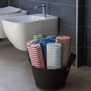 Telo fouta cotone 100 x 200 cm - immagine 2