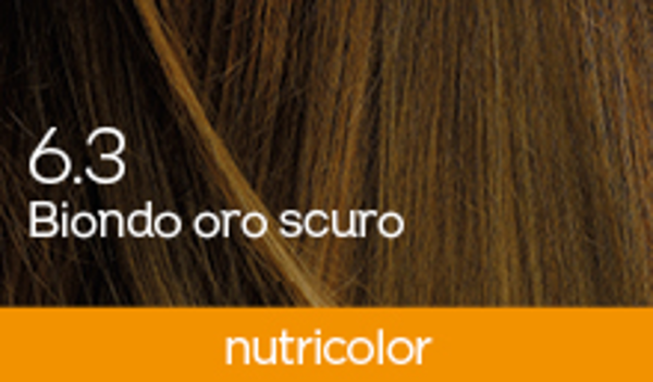 6,3 Biokap® Nutricolor Tinta BIONDO ORO SCURO