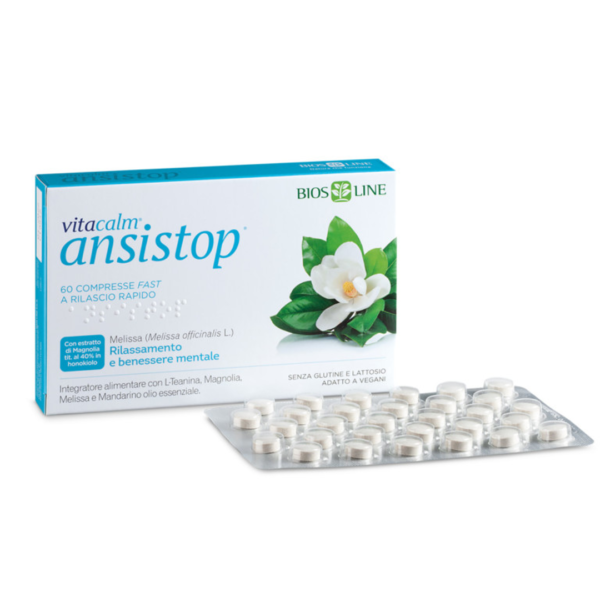 Ansistop vitacalm 60 compresse