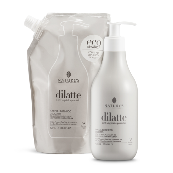 Dilatte ricarica doccia shampo 400 ml