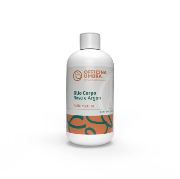 Olio corpo rosa e argan 200 ml