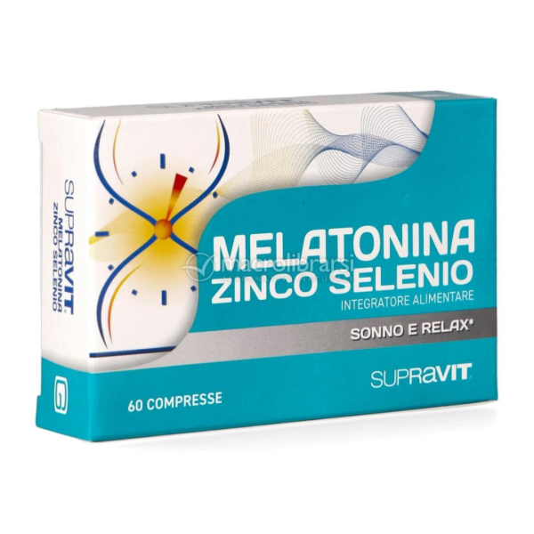 Melatonina zinco selenio 60 compresse