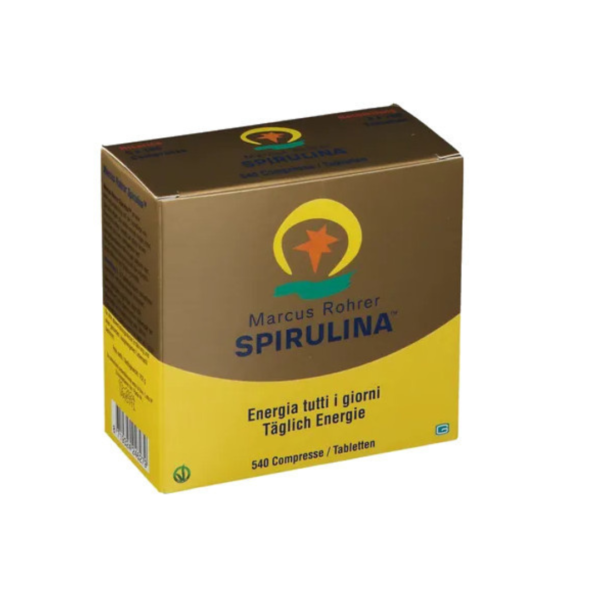 Spirulina Marcus Rorher new ricarica busta 540 compresse