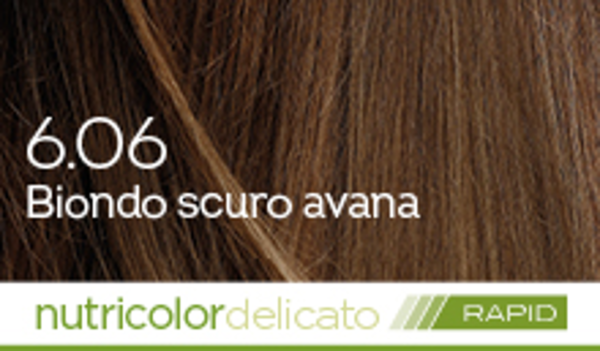 6,06 Rapid BioKap Nutricolor Tinta BIONDO SCURO AVANA