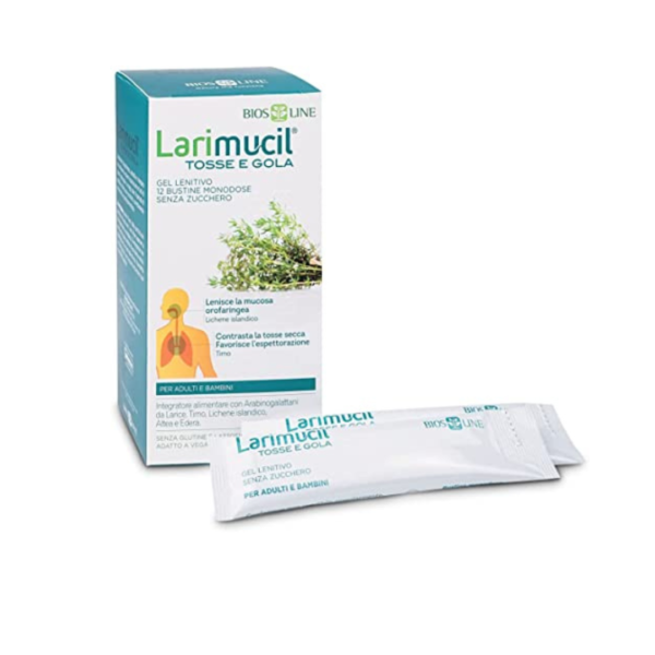 Larimucil tosse gola gel 12 bustine