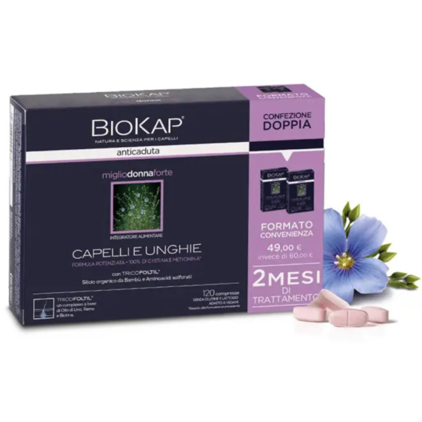 Biokap anticaduta donna OFFERTA 2 MESI