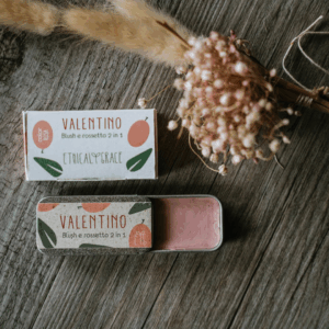 Valentino blush e rossetto 2 in 1 colore mattone