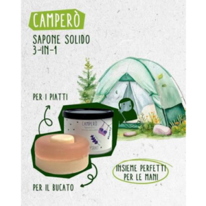 Camperò sapone 3 in 1 solido agrumi