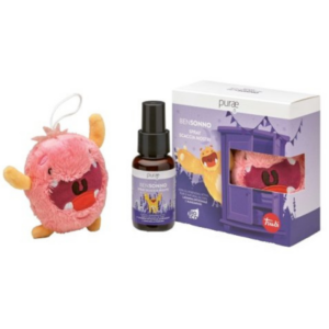 Spray scacciamostri con peluche rosa